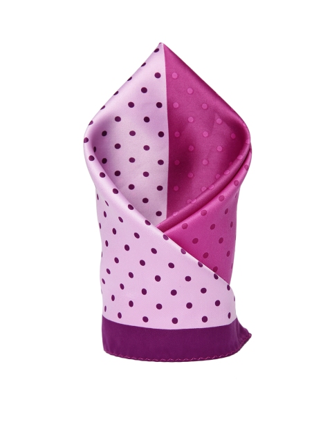 

Alvaro Castagnino Magenta & Purple Printed Pocket Square