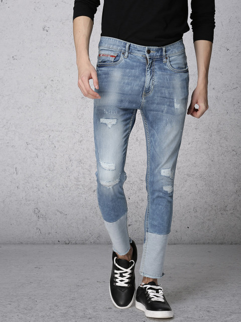 

Ecko Unltd Men Blue Skinny Fit Mid-Rise Mildly Distressed Stretchable Jeans