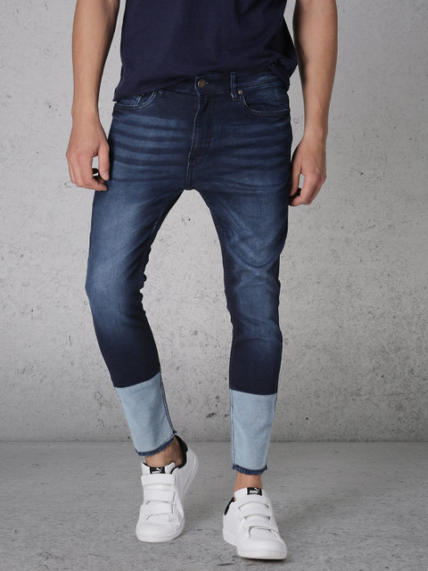 

Ecko Unltd Men Blue Slim Fit Mid-Rise Clean Look Stretchable Jeans