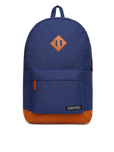 

Durapack Unisex Navy Blue Solid Backpack