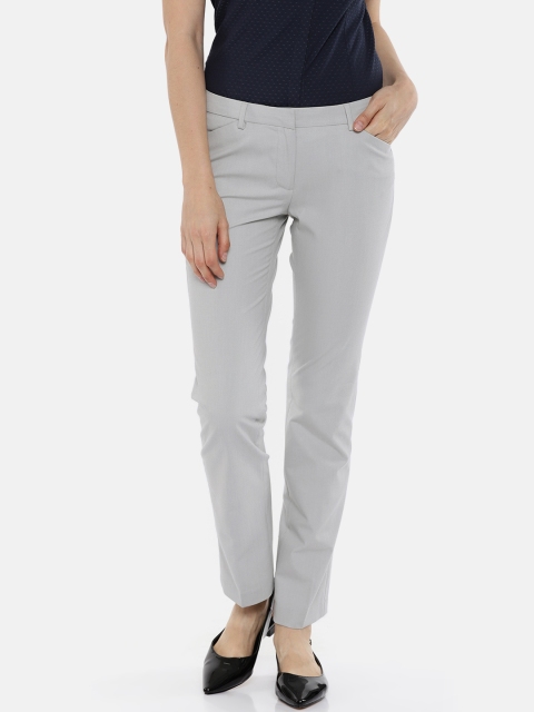 

Arrow Woman Women Grey Original Regular Fit Solid Formal Trousers