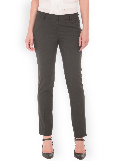 

Arrow Woman Grey Original Regular Fit Solid Regular Trousers