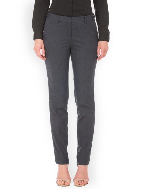 

Arrow Woman Blue Original Regular Fit Solid Regular Trousers