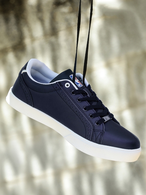 

NBA Official Fan Wear Men Navy Sneakers, Navy blue