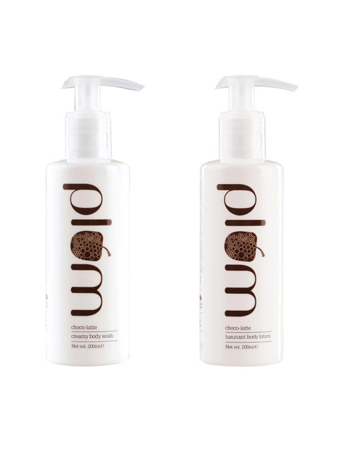 

Plum Women Pack of 2 Body Lotion & Body Wash, White