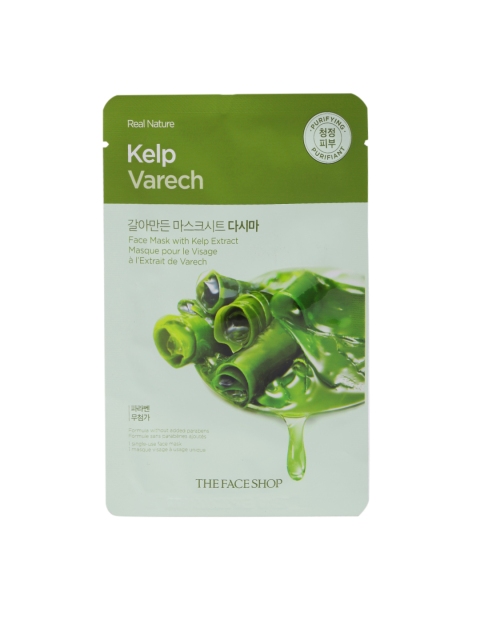 

The Face Shop Real Nature Kelp Face Mask 20 g, Green