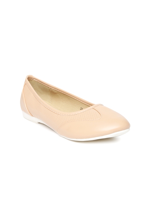 

CERIZ Women Pink Solid Synthetic Ballerinas