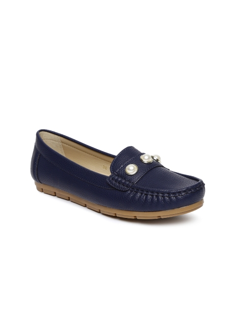 

CERIZ Women Navy Blue Loafers