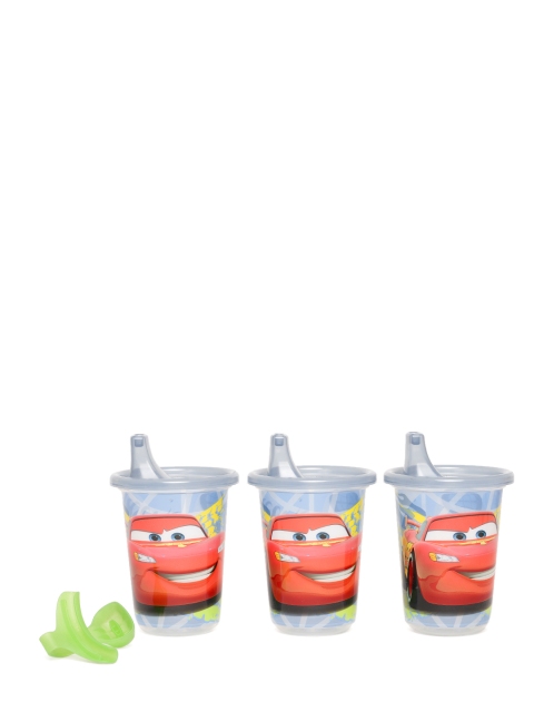 

The First Years by YK Boys Set of 3 Red Cars Print Spill Proof Cups