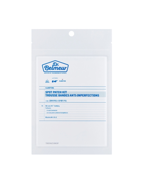 

The Face Shop Dr.Belmeur Clarifying Spot Patch Kit, White