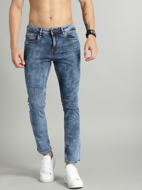 

Roadster Men Blue Skinny Fit Mid-Rise Clean Look Stretchable Jeans