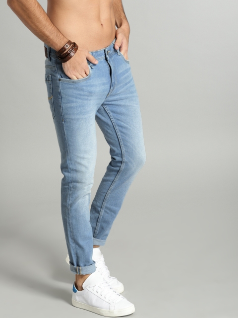 

Roadster Men Blue Skinny Fit Mid-Rise Clean Look Stretchable Jeans