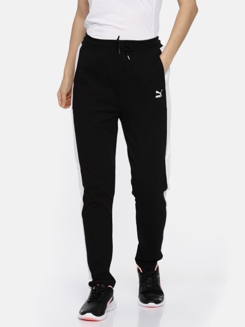 

Puma Black Classics Logo Track Pants