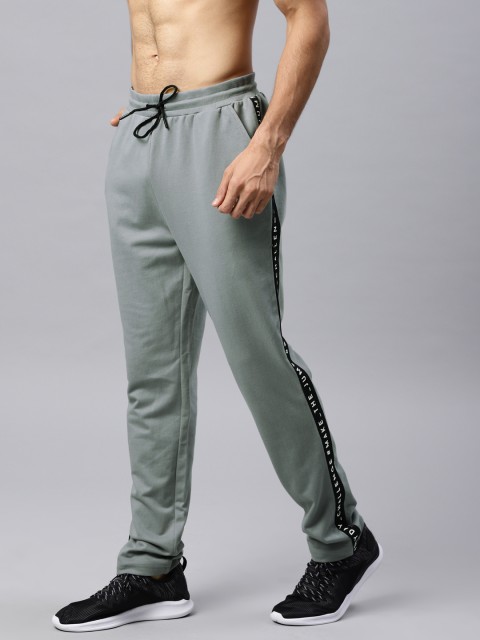 

HRX by Hrithik Roshan Men Grey Solid Sports Track Pants