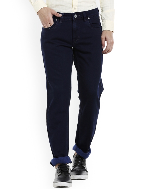 

Integriti Men Blue Slim Fit Mid-Rise Clean Look Jeans