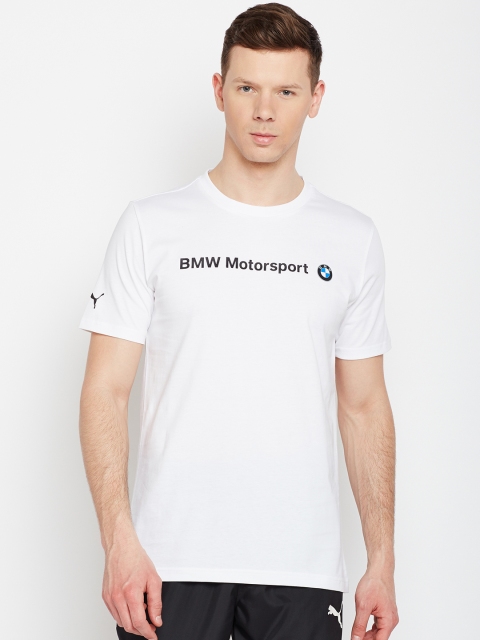 

PUMA Motorsport Men White Printed Round Neck T-shirt
