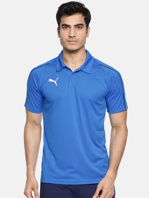 

Puma Blue Slim Fit FINAL Sideline Polo T-Shirt