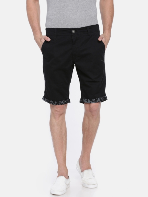 

Puma Men Black Regular Fit Solid Chino Shorts