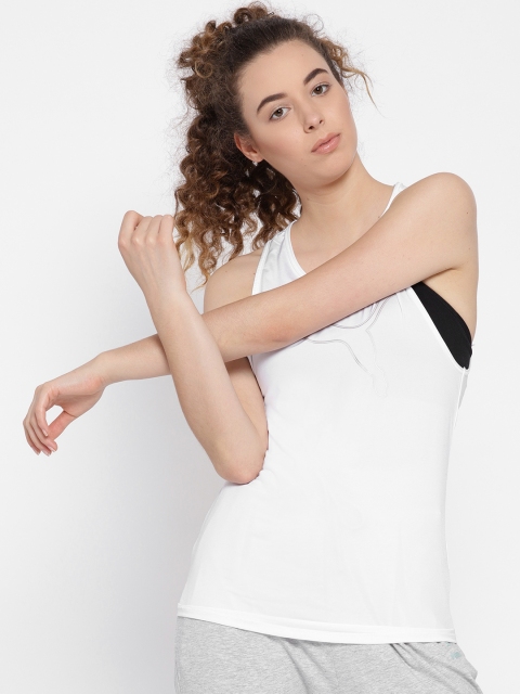 

Puma Women White Oceanaire Logo Tank Top