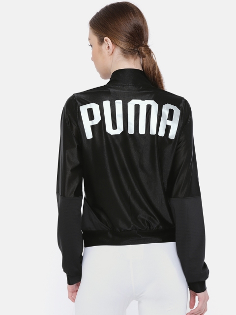 

Puma Black Printed En Pointe Q2 Sheer Jacket