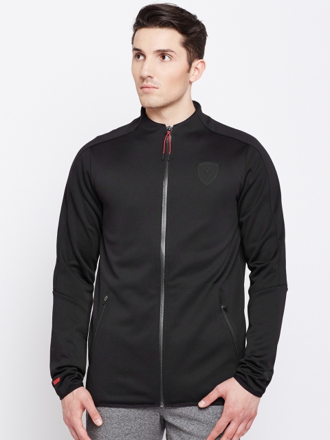 

Puma Men Black Solid Sporty Jacket