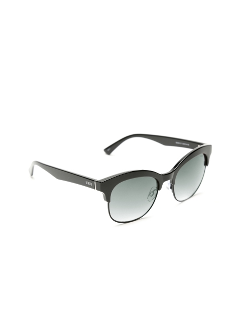 

I DEE Unisex Browline Sunglasses EC575, Grey