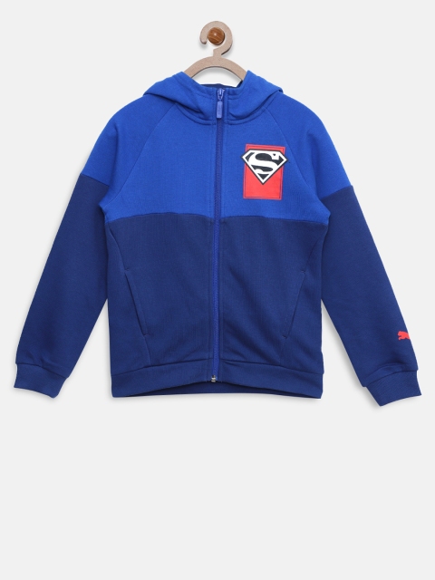 

Puma Boys Blue Justice League Colourblocked Sweatshirt