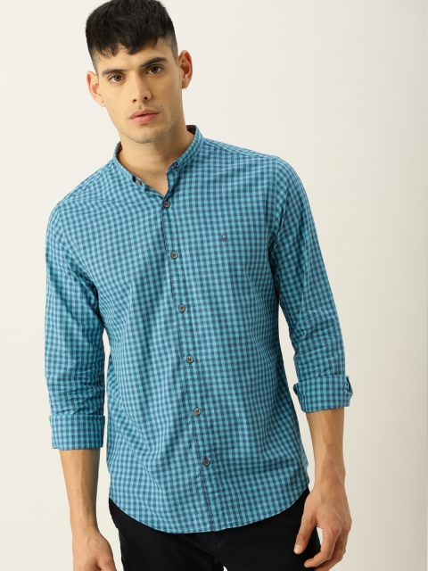 

United Colors of Benetton Men Multicoloured Slim Fit Checked Casual Shirt, Multi