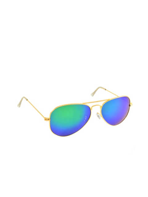 

Camerii Unisex Aviator Sunglasses SA68, Green