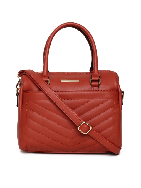 

CERIZ Red Textured Shoulder Bag
