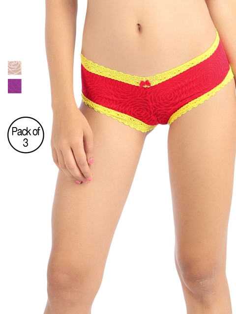 

Candyskin Women Pack Of 3 Briefs, Nude
