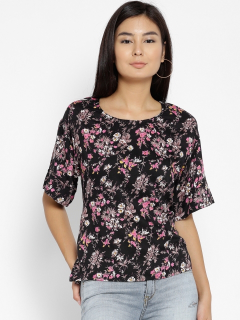 

Monte Carlo Women Black Printed Top