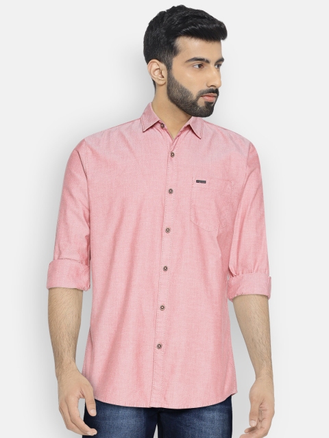 

Wrangler Men Blue Regular Fit Solid Casual Shirt
