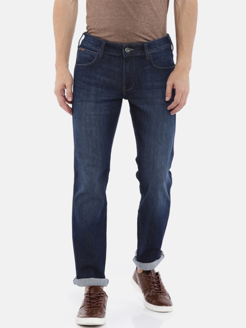 

Wrangler Men Blue Skanders Slim Fit Low-Rise Clean Look Jeans