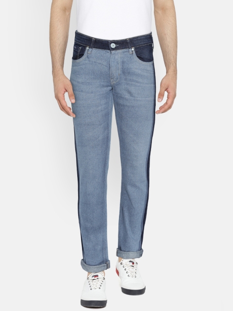

Wrangler Men Skanders Blue Slim Fit Mid-Rise Clean Look Stretchable Jeans