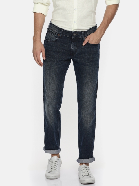 

Wrangler Men Blue Slim Fit Low-Rise Clean Look Stretchable Jeans