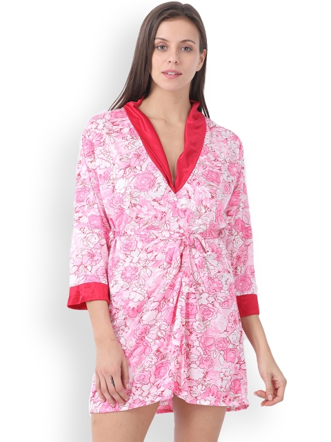 

Klamotten Pink Printed Robe 68R26