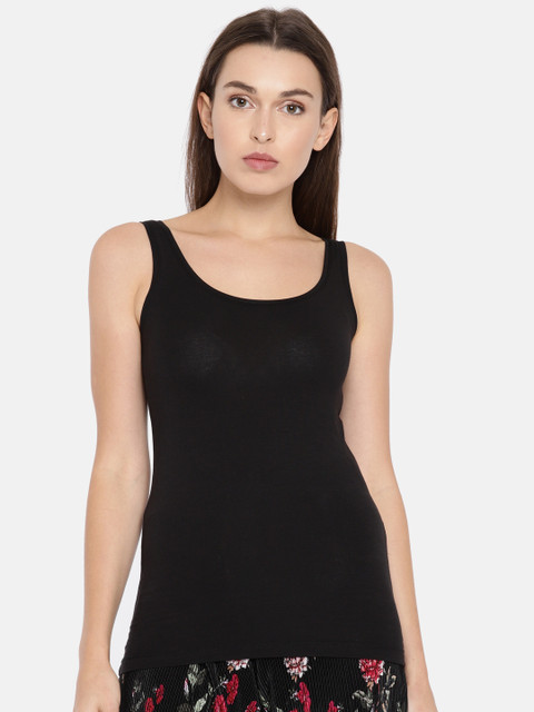 

ONLY Women Black Solid Top