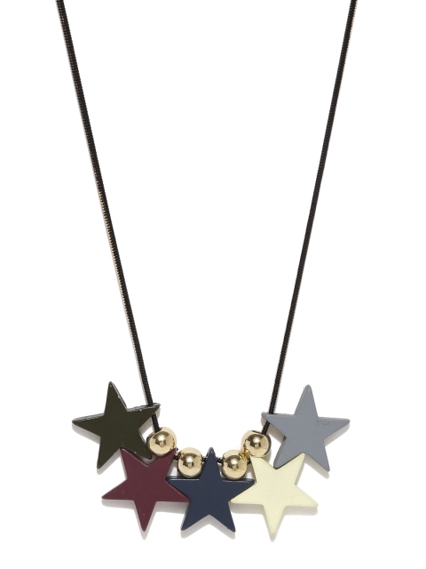 

ToniQ Multicoloured Metal Necklace, Multi