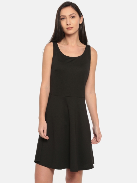 

Jealous 21 Women Black Solid A-Line Dress