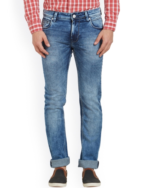 

Lawman pg3 Men Blue Slim Fit Mid-Rise Clean Look Jeans