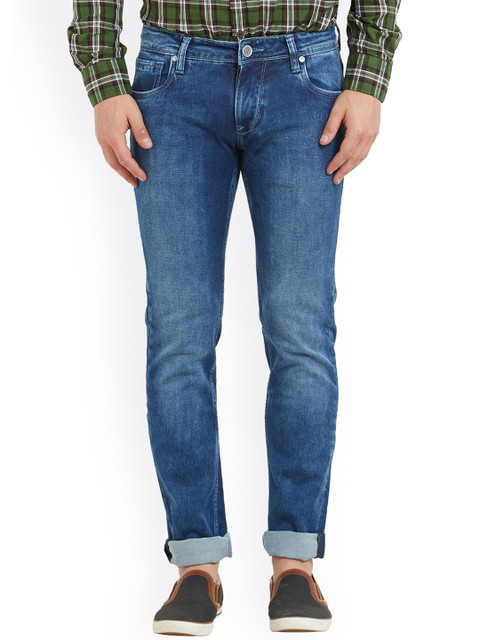

Lawman pg3 Men Blue Slim Fit Mid-Rise Clean Look Jeans