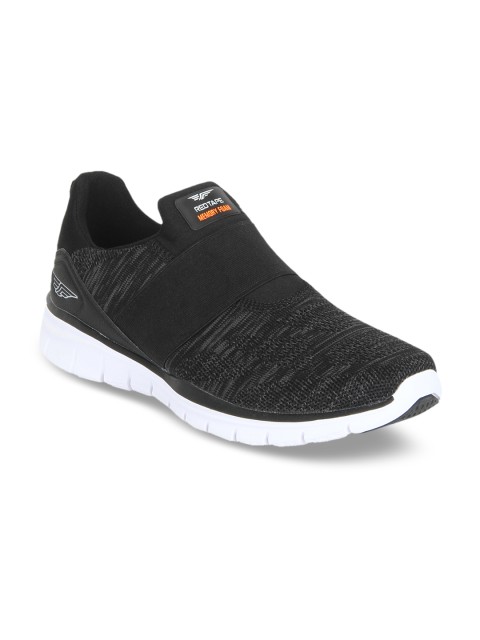 

Red Tape Men Black Running Shoes