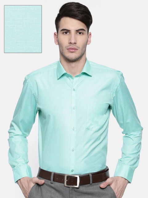 

RG DESIGNERS Men Blue Slim Fit Solid Formal Shirt