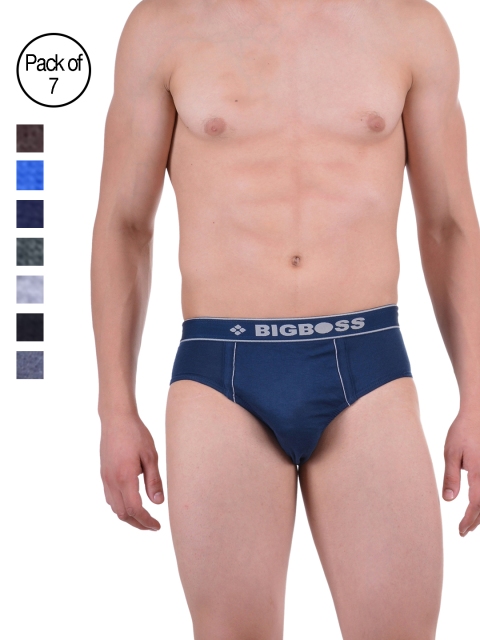 

Dollar Bigboss Men Pack of 7 Premium Briefs BDBR-05-PO7, Multi