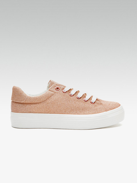 

DOROTHY PERKINS Women Peach-Coloured Sneakers