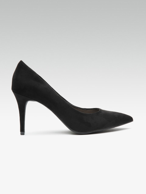 

DOROTHY PERKINS Women Black Solid Pumps