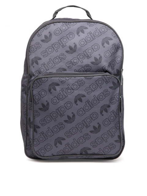 

ADIDAS Originals Unisex Charcoal Grey Classic Printed Backpack