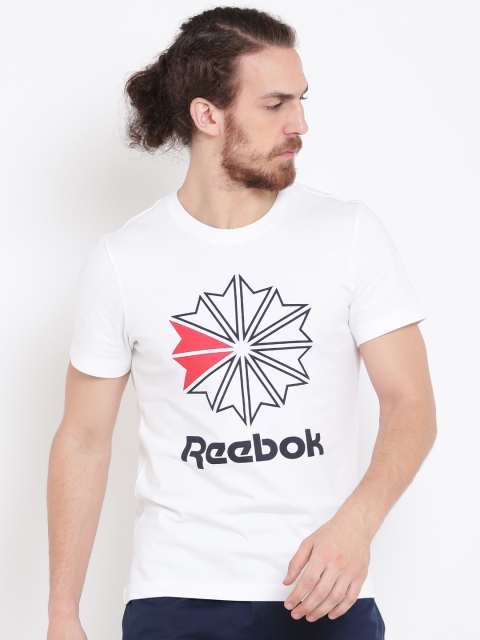 

Reebok Classic White F GR Printed T-shirt