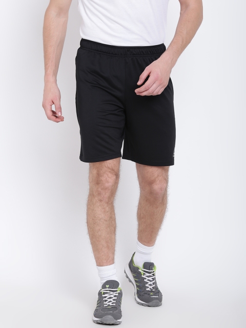 

Reebok Men Black Solid Fitness Training Shorts